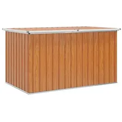 vidaXL Außenlagerbox aus verzinktem Stahl 171 x 99 x 93 cm - Praktische Outdoor-Aufbewahrungsbox aus robustem verzinktem Stahl für Kissen, Gartengeräte und mehr. Wetterfest und vielseitig einsetzbar, ideal für jeden Außenbereich.