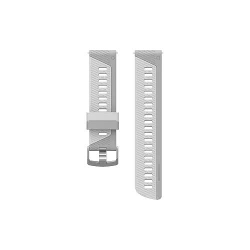 COROS APEX Pro/APEX 2 Pro Sport Uhrenarmband 22 mm - Grau Silikon - Uhrenarmband für COROS Apex 2 Pro und Apex Pro, ultraleicht und atmungsaktiv für optimalen Tragekomfort während intensiver Workouts.