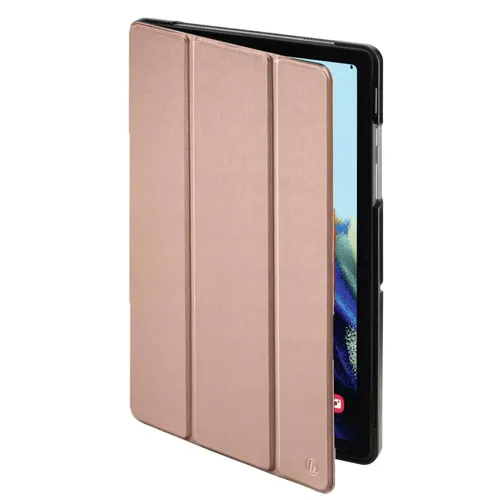 Hama Hülle für Samsung Galaxy Tab S7 11 Zoll und S-Pen (aufklappbares Tablet-Case, Schutzhülle mit Standfunktion, transparente Rückseite, magnetisches Cover mit Auto Wake/Sleep) rosa