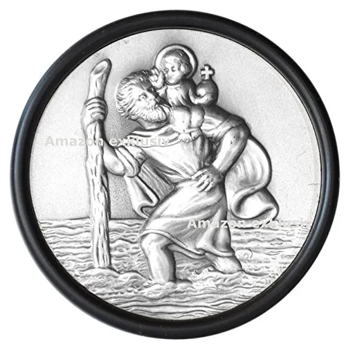 Richter Heiliger Sankt Christophorus Plakette in XL 72 mm selbstklebend