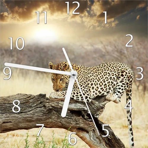 Wanduhren Gelb von Wallario