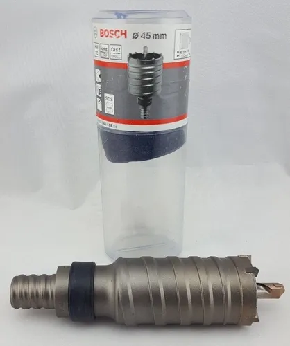 Bosch PRO SDS max-5 Core Cutter 45 mm - Bohrer mit SDS-max-Schaft, ideal zum effizienten Schneiden tiefer Löcher in Beton, perfekt für Elektriker und Sanitärinstallateure.