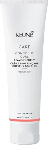 Keune Care Confident Curl Leave-In Curly 300ml - Haarstyling-Produkt für lockiges Haar, spendet intensive Feuchtigkeit, verhindert Frizz und definiert Locken für ein perfektes Styling.