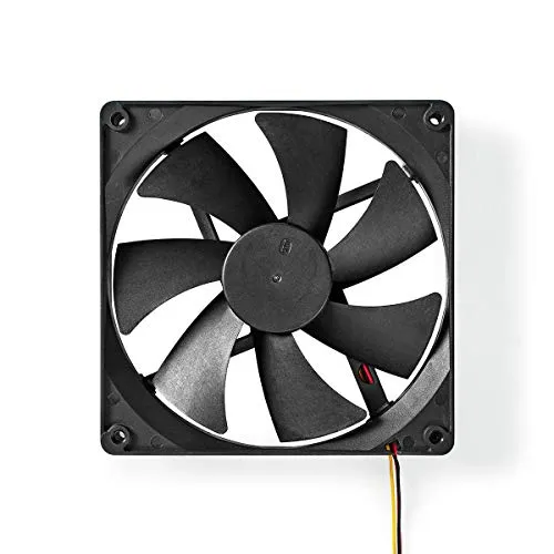Nedis Ventilator (Gehäuselüfter) für PC mit Hydrolager - 140 x 140 x 25 mm