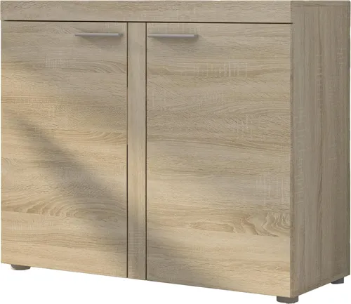 Masseno Kommode RITMO 97 cm – Braunes Sideboard mit 2 Türen