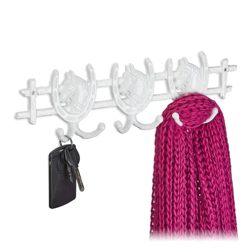 Garderobenleiste Gusseisen Wandgarderobe Garderobenhakenleiste Jackenaufhänger