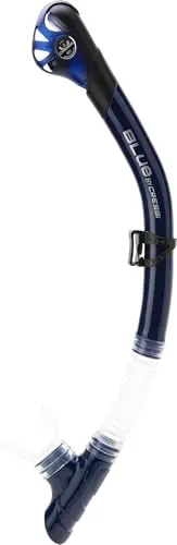 Cressi Scilla Dry Snorkels, Navy