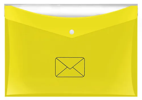 Veloflex Postmappe Briefmappe Sammelmappe Dokumentenhülle gelb DIN A4