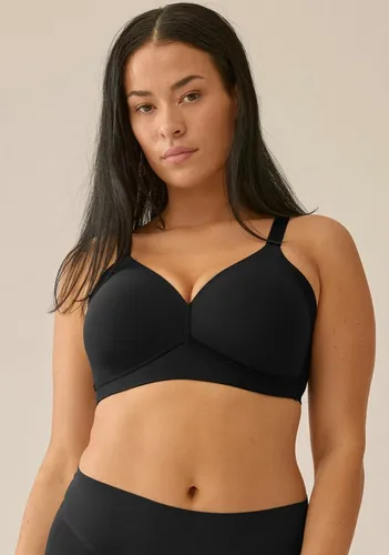 Naturana Soft-BH Side Smoother - Funktionsunterwäsche mit flachen nahtlosen Abschlüssen, breitem Unterbrustband für optimalen Halt und ohne Bügel – ideal für höchsten Tragekomfort und ein schönes Dekolleté.