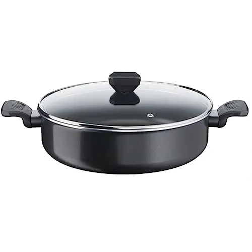 TEFAL B56772 Titan 1X SimplyClean Kurztopf 28 cm