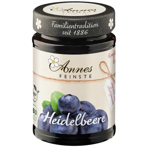 Konfitüre Extra - Heidelbeere 225g | ANNES FEINSTE
