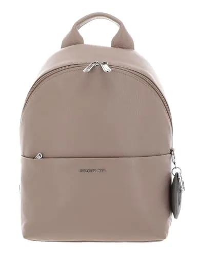 Mandarina Duck Damen Mellow Leather Tasche - Warm Taupe - Damen-Rucksackhandtaschen aus italienischem Leder, lässig und funktional mit verstellbaren Schultergurten und praktischen Außentaschen für den perfekten Alltag.