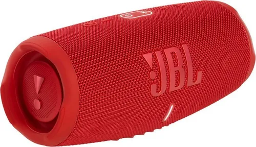 JBL Charge 5 - Wasserfester Bluetooth-Lautsprecher in Rot mit 20 Std. Akkulaufzeit und integrierter Powerbank für ununterbrochenen Musikgenuss unterwegs