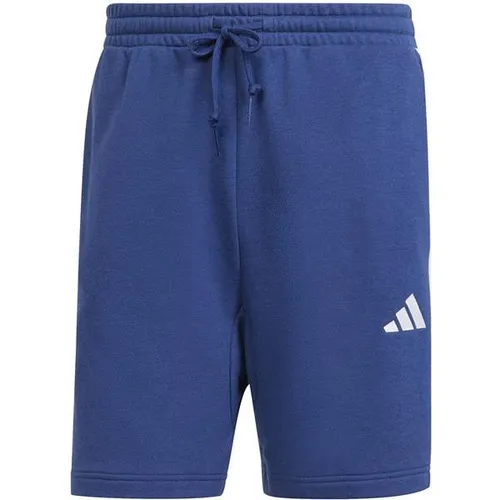 ADIDAS Herren Shorts Essentials 3-Streifen French Terry in blau von adidas