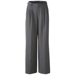 Oui Strickrock grau 42