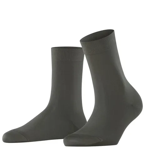 Falke Tagessocke Cotton Touch New (nachhaltige Baumwolle) graubraun Damen - 1 Paar, Größe: 39-42