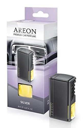 Lufterfrischer Areon Auto Parfüm Silber, Autoduft, Duftbaum, Duft