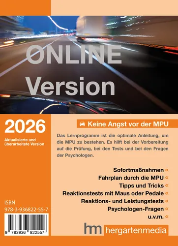 “Keine Angst vor der MPU 2026”