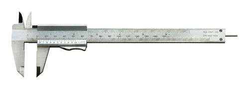 Taschenmessschieber mit Momentfeststellung 150 1/50 1/1000 von Fortis