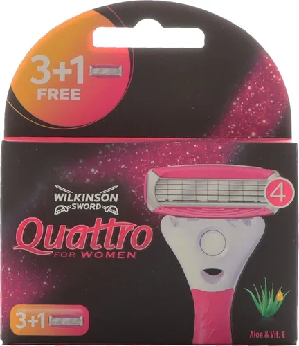 Wilkinson Quattro for Women Rasierklingen, 4er Pack von Wilkinson