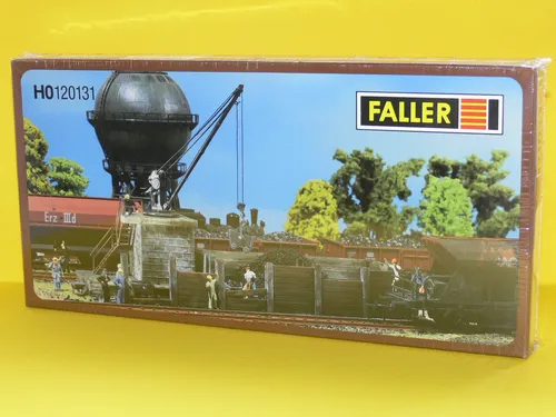 Faller H0 120131 Kleinbekohlung - H0 Gebäude Kleinbekohlung, detailgetreue Ausführung aus Kunststoff, ideal für authentische Modelleisenbahnlandschaften der Epoche I.