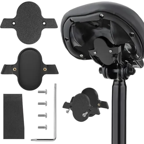 DGMI Fahrradhalterung für Samsung SmartTag 2 mit Schrauben,Fahrrad Halter Versteckte Am Sattel,Anti Diebstahl GPS Tracker Zubehör mit Diebstahlschutz für Fahrrad,Rennrad,Mountainbikes(Schwarz)