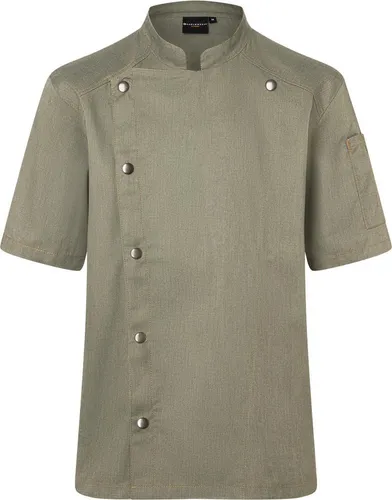 Karlowsky Fashion Kochjacke Kurzarm Kochjacke Jeans-Style