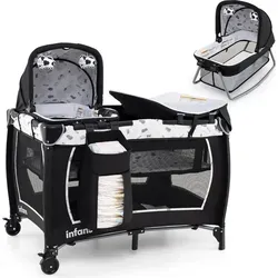 COSTWAY 5-in-1 Beistellbett für Babys