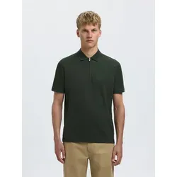 SELECTED FEMME Slhfave Zip Ss Polo Noos - Poloshirt für Damen mit Reißverschluss-Detail, ideal für einen modernen Look und vielseitige Anlässe.