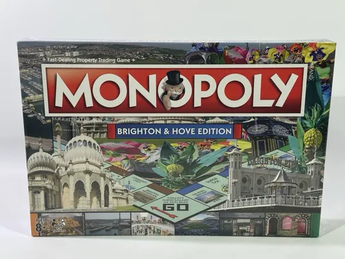 Brighton & Hove Monopoly Board Game - Sonderedition Brettspiel Neu HA