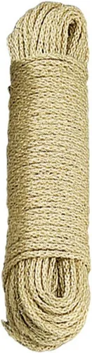 EK Germany Wand-Wäscheleine Sisal-Wäscheleine 20m geflocht