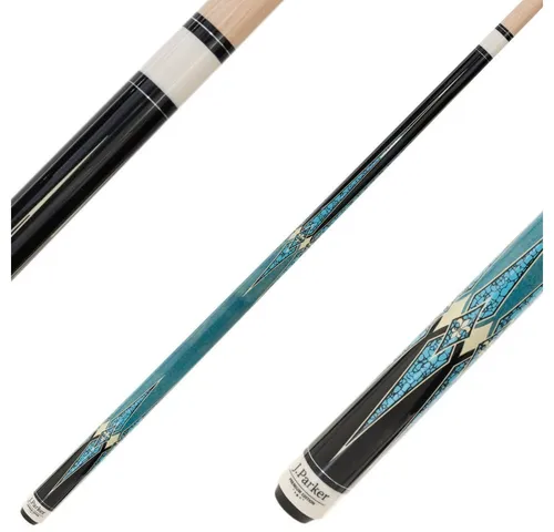 Parker Billard Queue Pool Magic PM-2 - Premium Pool-Billardqueue mit einzigartigem Design, hochwertigem kanadischen Bergahornholz und 12,5 mm Prof-Tip für optimale Spieleigenschaften. Ideal für Hobby- und Vereinsspieler, empfohlen von Meister Ralf Mund.