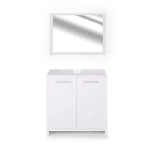 Vicco Badmöbel-Set Kiko, Weiß von Vicco