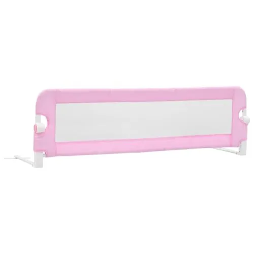 vidaXL Bettschutzgitter 120x42cm - Rausfallschutz für Kinder - Kindersicherungen für sicheren Schlaf, faltbar und leicht zu reinigen, ideal für Kinder von 18 Monaten bis 5 Jahren.