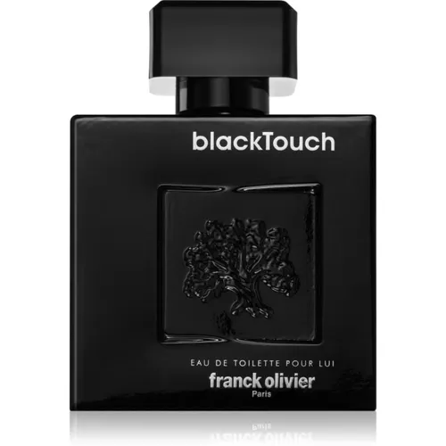 Franck Olivier Black Touch Eau de Toilette für Herren 100 ml - Eau de Toilette für Herren, langanhaltender Duft für Alltag und besondere Anlässe, ideal auch als Geschenk durch das elegante Design.