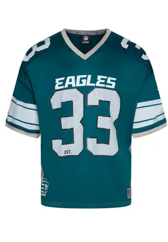 Recovered T-Shirt Philadelphia Eagles NFL Mesh Oversized Top Jersey Trikot Grün Recovere (1-tlg)