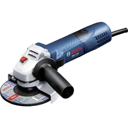 Bosch GWS 7 125 Professional - Winkelschleifer 125 mm, 720W, leicht und handlich mit Wiederanlaufschutz für sicheres Arbeiten