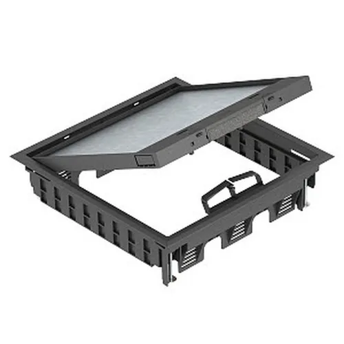 OBO Bettermann GES9-3S U 9011 für Universalmontage - Universalmontage Geräteeinsatz, vielseitig einsetzbar für verschiedene Anwendungen in der Elektrotechnik.