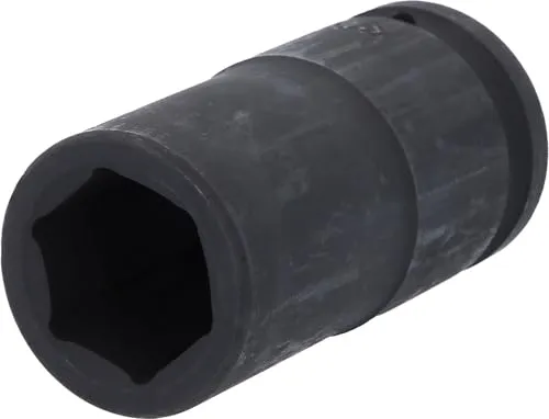 BRILLIANT TOOLS BT025607 3/4 Zoll Kraft-Stecknuss Sechskant, 27 mm, l ang [Powered by KS TOOLS]