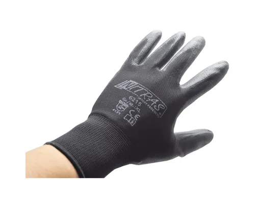 Pictolor NITRAS Nylon-Arbeitshandschuhe PU-beschichtet 6215 Gr. 9 - L Arbeitsschuh