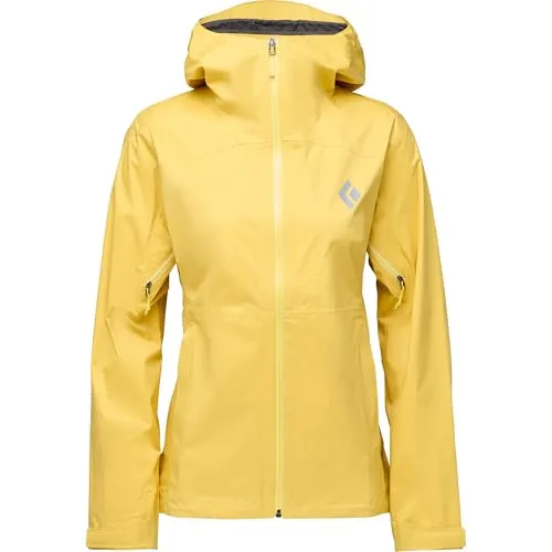 Black Diamond Damen Fineline Stretch Shell Jacke, soft ochre, XS