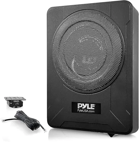 Pyle 600W Untersitz Subwoofer Aktiv – 8