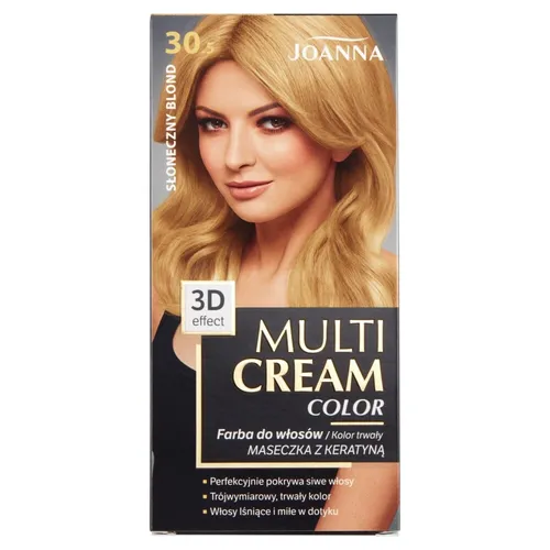 Multi Cream Color farba do włosów 30.5 Słoneczny Blond Joanna 5901018013172