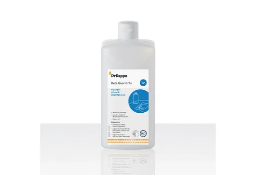 Dr.Deppe DrDeppe - Beta Guard rfu - Flächenschnelldesinfektion - 500 ml Oberflächen-Desinfektionsmittel (alkoholfrei)