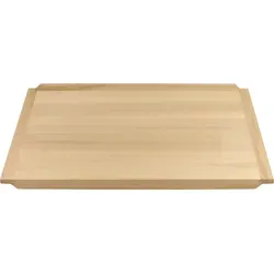 Holz-Teigrolle XXL 80x60 cm – Doppelseitige Holzarbeitsplatte