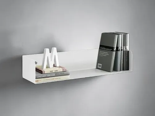 Dolle Wandregal Showcase 80 x 15 cm - Elegantes Design für Ihr Zuhause - Regalböden, modernes Wandregal in Weiß, ideal zur stilvollen Präsentation Ihrer Lieblingsstücke.