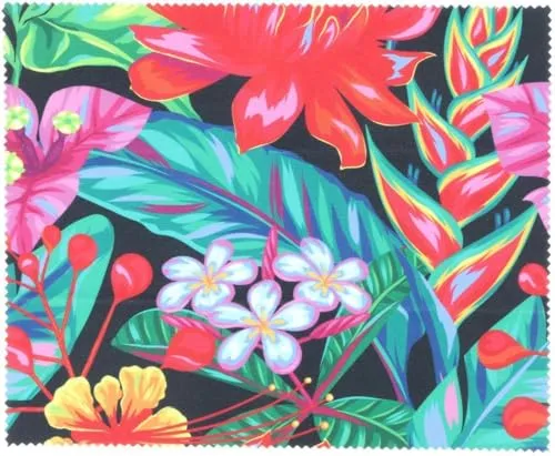Microfasertuch mit Motiv - Flower Dschungel
