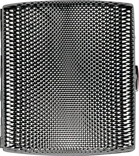 Jean Claude Zigarettenetui Metall Tropfen-Reliefdesign Nickel 20er