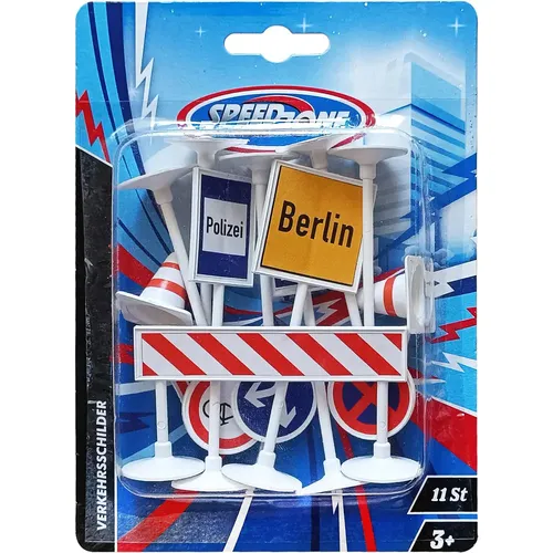 Speedzone Verkehrszeichen, W135 x H182 mm
