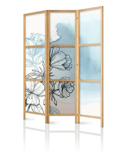 framed concept Paravent Raumteiler aus Holz, einseitig, im orientalischen Stil, 3-teilig: 135 x 172 cm oder 5-teilig: 225 x 172 cm